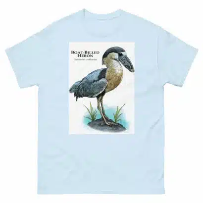 Boat-Billed Heron - Unisex classic tee - Image 18