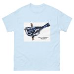 Black & White Warbler - Unisex classic tee - Image 18