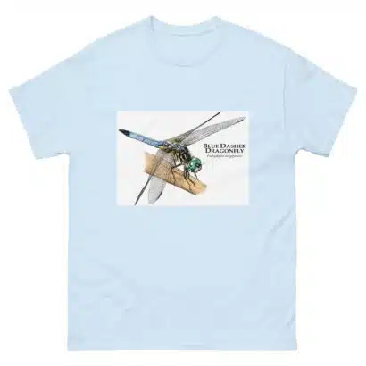 Blue-Dasher Dragonfly - Unisex classic tee - Image 18