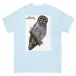 Brown Wood Owl - Unisex classic tee - Image 18