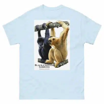 Black-Crested Gibbons - Unisex classic tee - Image 18