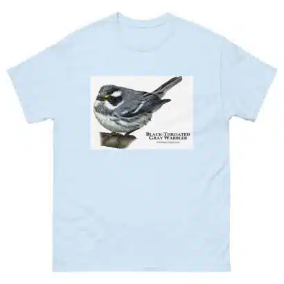 Black-Throated Gray Warbler - Unisex classic tee - Image 18
