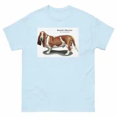 Basset Hound - Unisex classic tee - Image 18