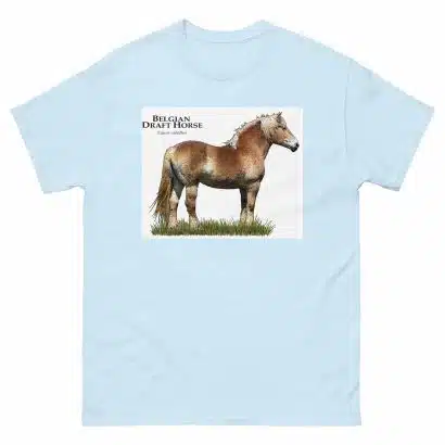 Belgian Draft Horse - Unisex classic tee - Image 18