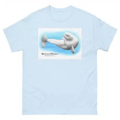 Beluga Whale - Unisex classic tee - Image 18