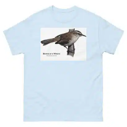 Bewick's Wren - Unisex classic tee - Image 18