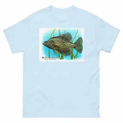 Black Crappie - Unisex classic tee - Image 18