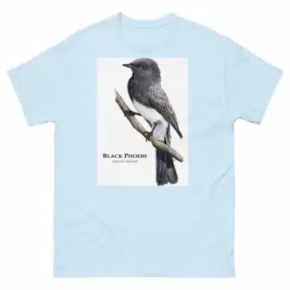 Black Phoebe - Unisex classic tee - Image 18
