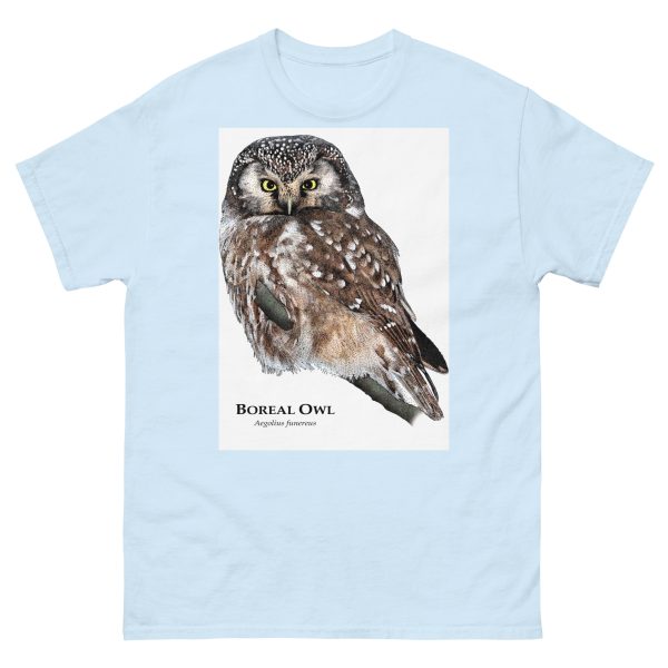 Boreal Owl - Unisex classic tee - Image 18