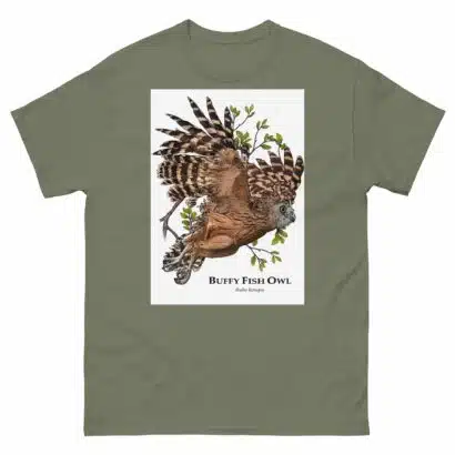 Buffy Fish-Owl Unisex classic tee - Image 8