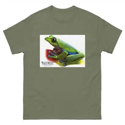 Blue-Sided Tree Frog - Unisex classic tee - Image 8