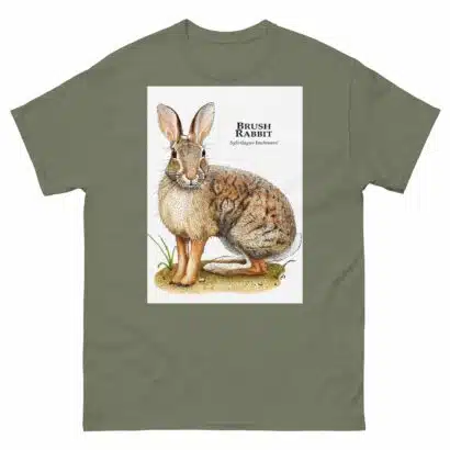 Brush Rabbit - Unisex classic tee - Image 8