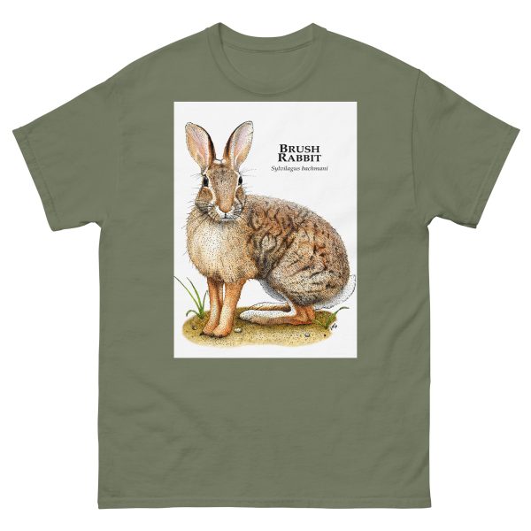 Brush Rabbit - Unisex classic tee - Image 8