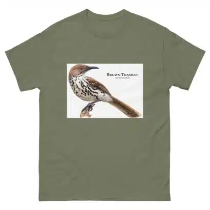 Brown-Thrasher - Unisex classic tee - Image 8