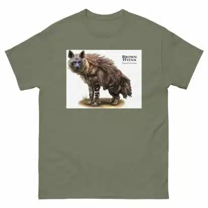 Brown Hyena - Unisex classic tee - Image 8