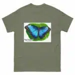 Blue Morpho Butterfly - Unisex classic tee - Image 8