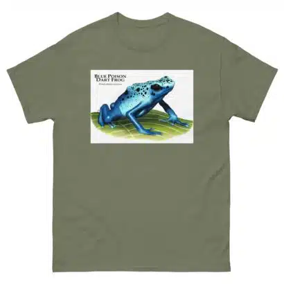 Blue Poison Dart Frog - Unisex classic tee - Image 8