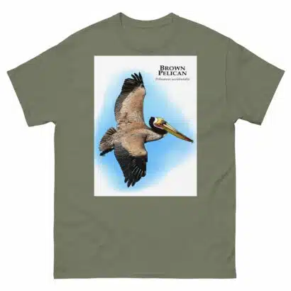 Brown Pelican - Unisex classic tee - Image 8