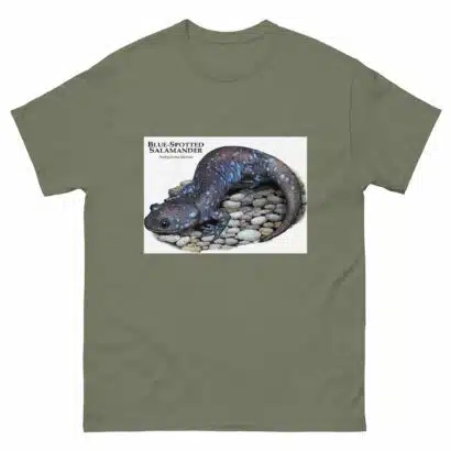 Blue-Spotted Salamander - Unisex classic tee - Image 8