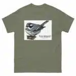 Black-Throated Gray Warbler - Unisex classic tee - Image 8