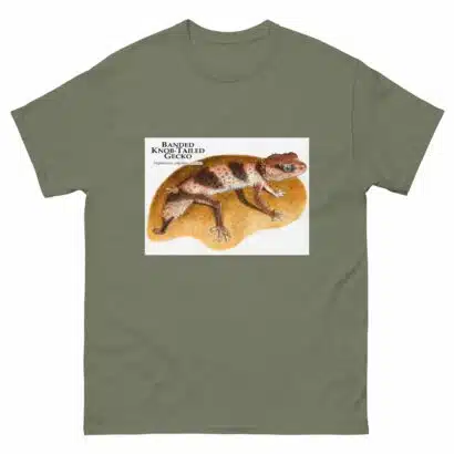 Banded Knob-Tailed Gecko - Unisex classic tee - Image 8