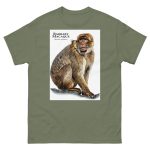 Barbary Macaque - Unisex classic tee - Image 8