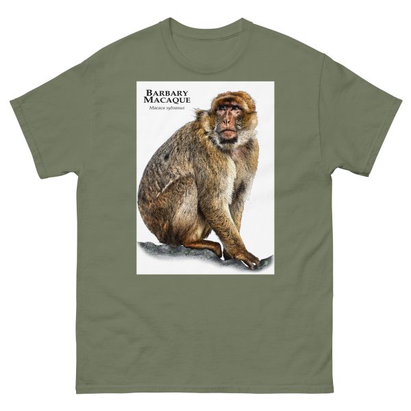 Barbary Macaque - Unisex classic tee - Image 8