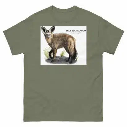 Bat-Eared Fox - Unisex classic tee - Image 8