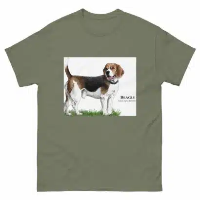 Beagle - Unisex classic tee - Image 8