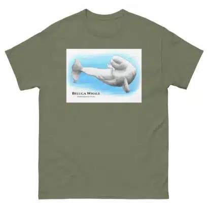 Beluga Whale - Unisex classic tee - Image 8
