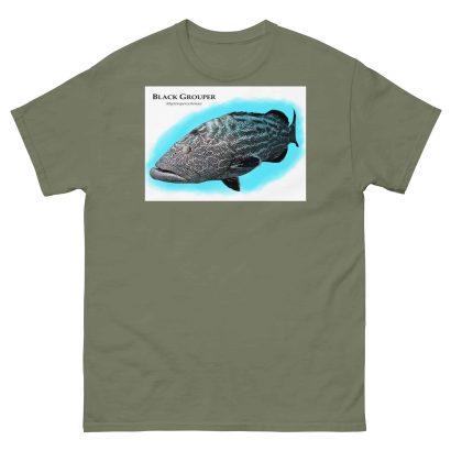 Black Grouper - Unisex classic tee - Image 8