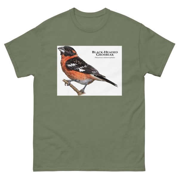 Black-Headed Grosbeak - Unisex classic tee - Image 8