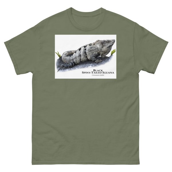 Black Spiny-Tailed Iguana Unisex classic tee - Image 8