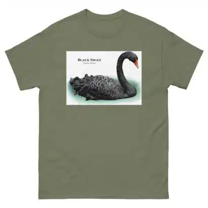 Black Swan - Unisex classic tee - Image 8