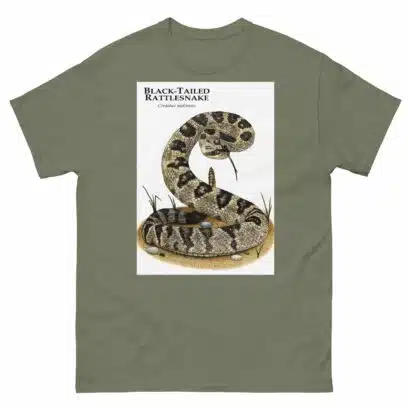 Black-Tailed Rattlesnake - Unisex classic tee - Image 8