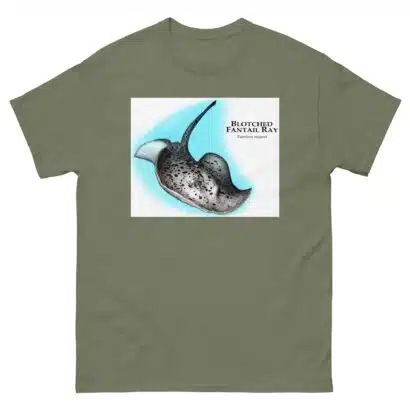 Blotched Fan-Tailed Ray Unisex classic tee - Image 8