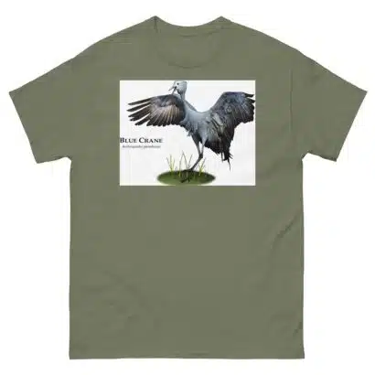 Blue Crane - Unisex classic tee - Image 8