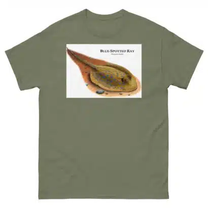 Blue-Spotted Ray - Unisex classic tee - Image 8