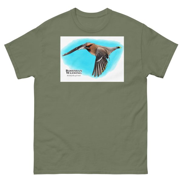 Bohemian Waxwing - Unisex classic tee - Image 8