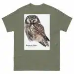 Boreal Owl - Unisex classic tee - Image 8