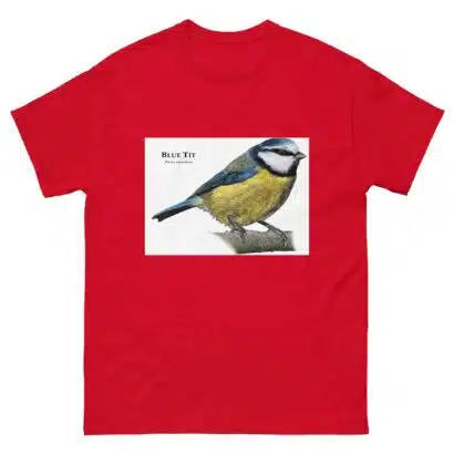 Eurasian Blue Tit - Unisex classic tee - Image 4