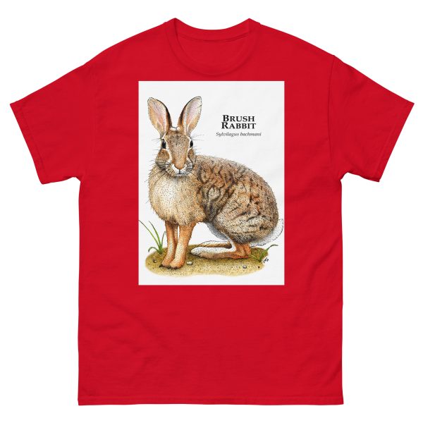 Brush Rabbit - Unisex classic tee - Image 4