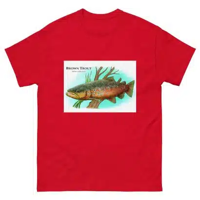 Brown Trout - Unisex classic tee - Image 4