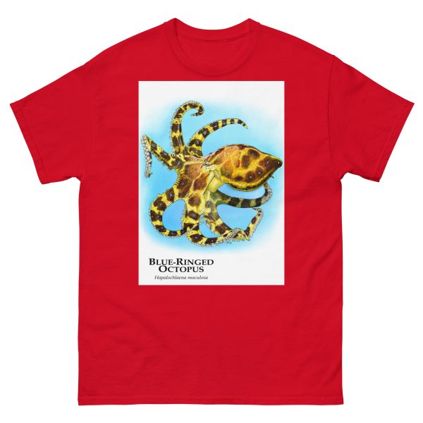 Blue-Ringed Octopus  - Unisex classic tee - Image 4