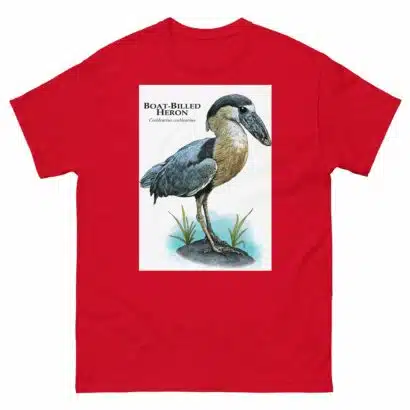 Boat-Billed Heron - Unisex classic tee - Image 4