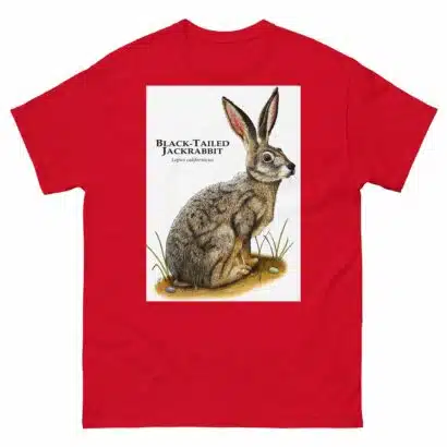 Black-Tailed Jackrabbit - Unisex classic tee - Image 4