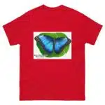 Blue Morpho Butterfly - Unisex classic tee - Image 4
