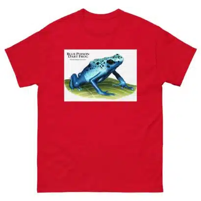 Blue Poison Dart Frog - Unisex classic tee - Image 4