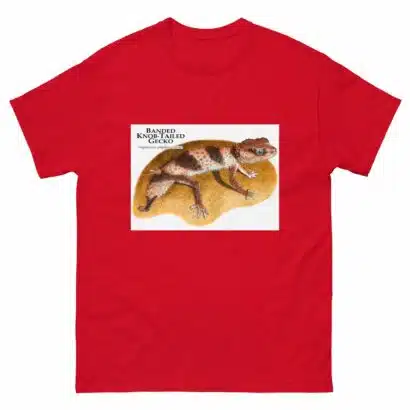 Banded Knob-Tailed Gecko - Unisex classic tee - Image 4