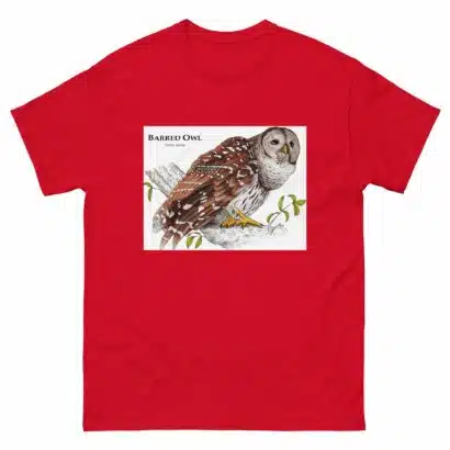 Barred Owl - Unisex classic tee - Image 4
